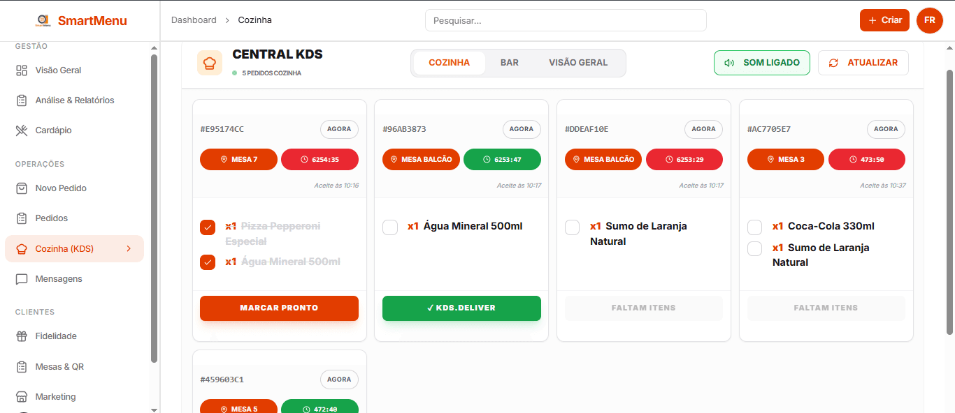 Kitchen Display System