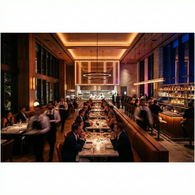 Restaurante luxuoso em Angola